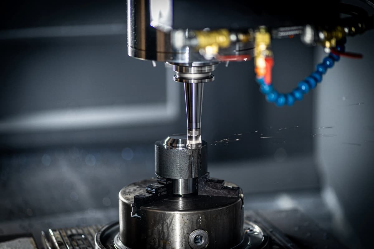 Ansicht vom Kunststoff CNC-Fräsen