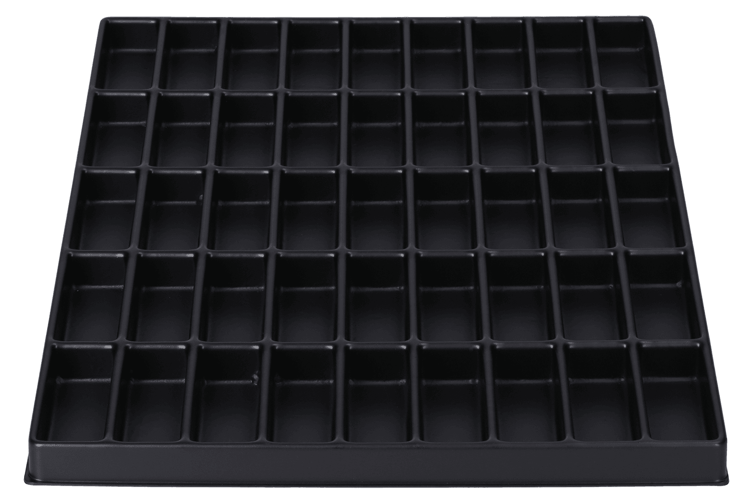 ESD-Inlay schwarz 45 Nester rechteckig