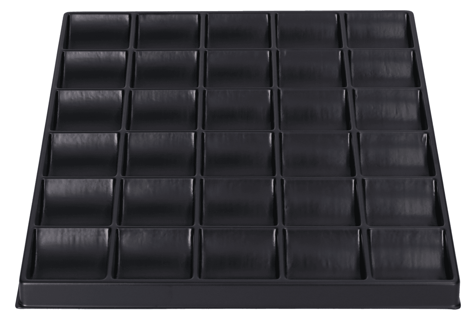 ESD-Inlay schwarz 30 Nester rechteckig