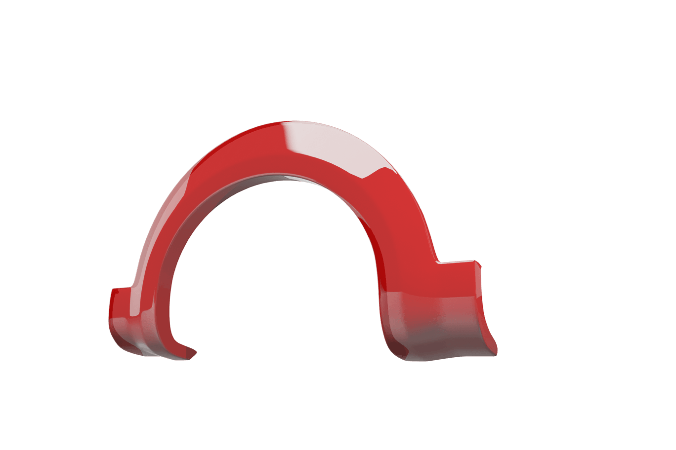 Wohnwagen Verkleidung aus Kunststoff in Form einer Zierblende