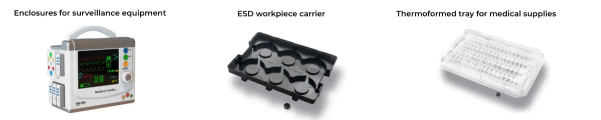 Produktbeispiele Plastic Printing