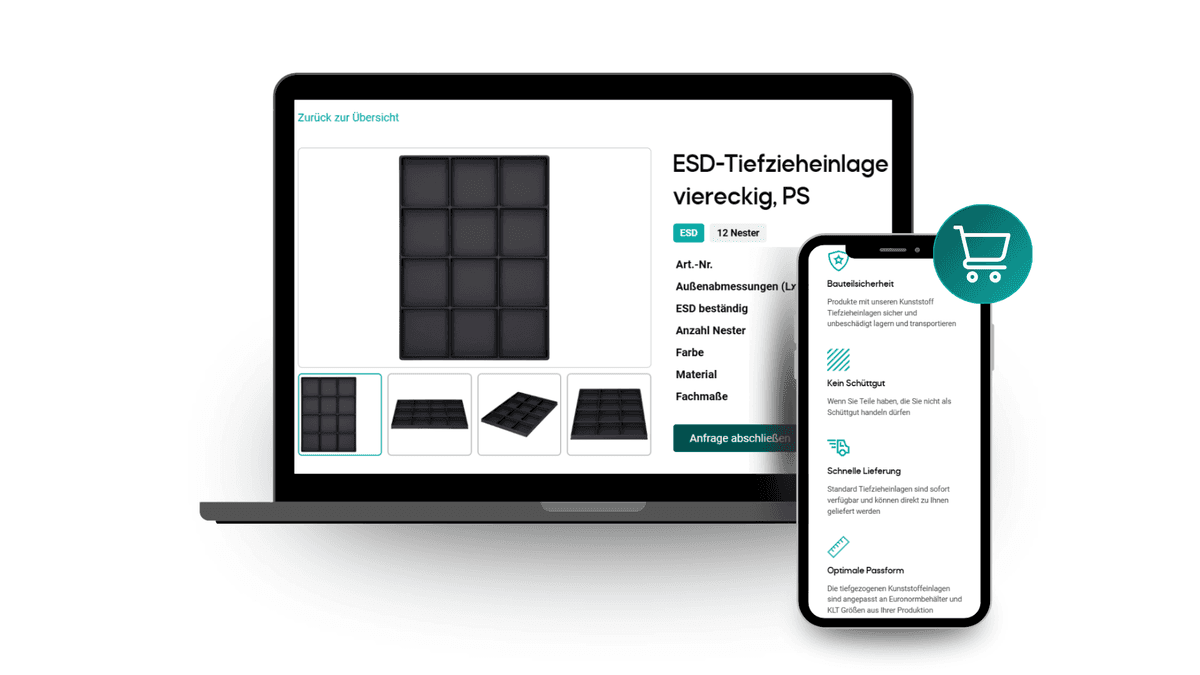 Online-Shop Mockup