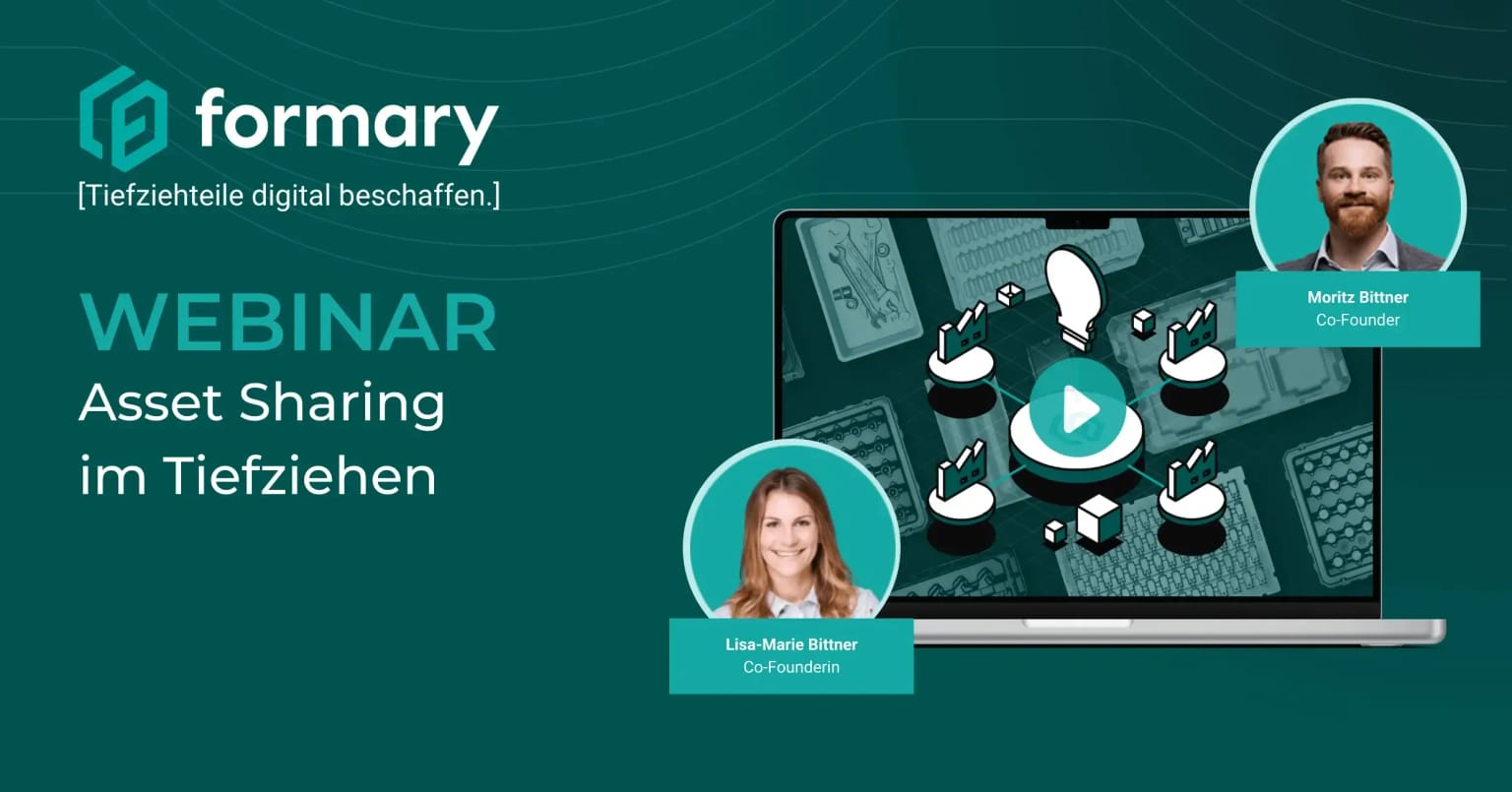 Asset Sharing im Tiefziehen Webinar Banner