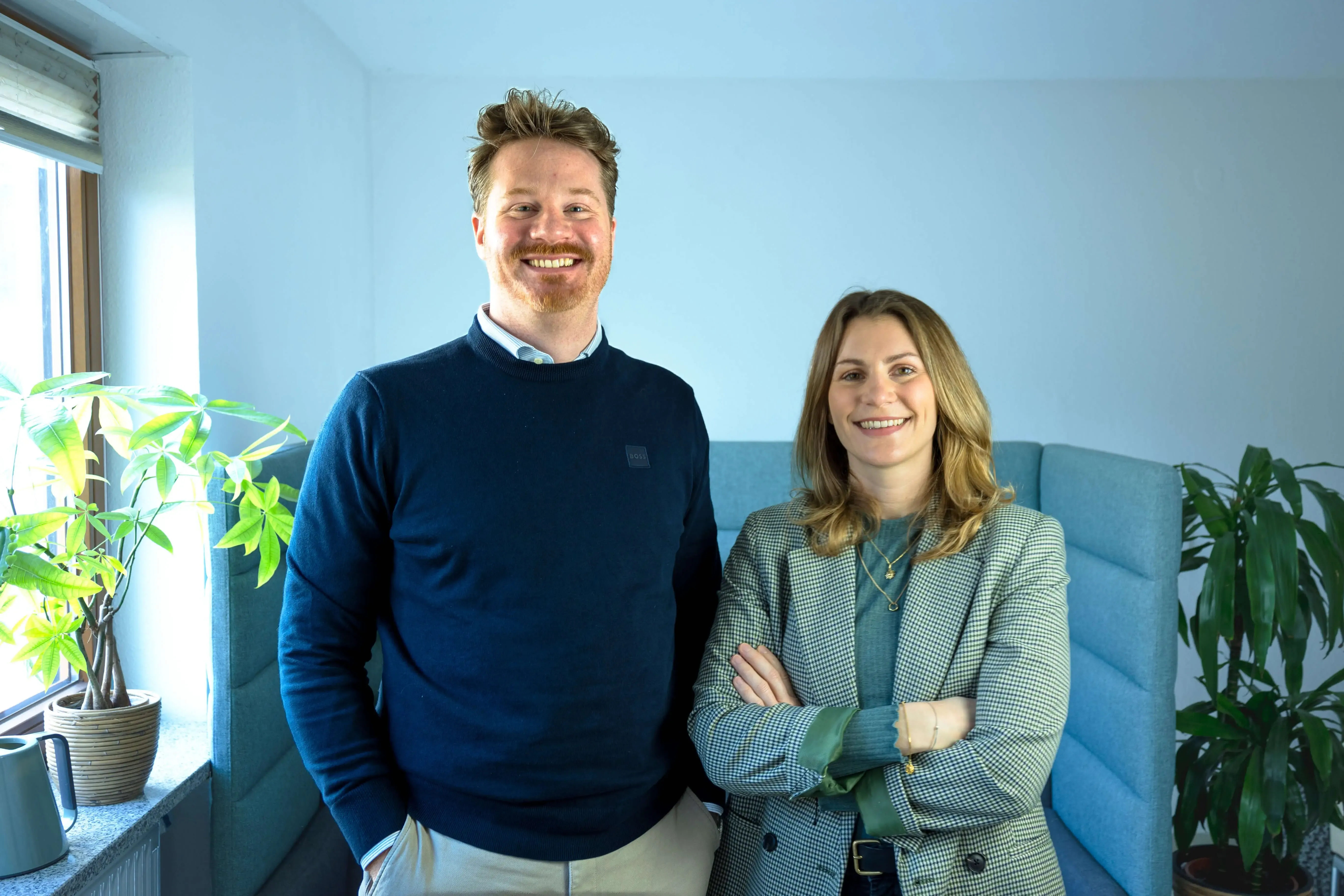 Co-Gründer Lisa-Marie und Moritz Bittner