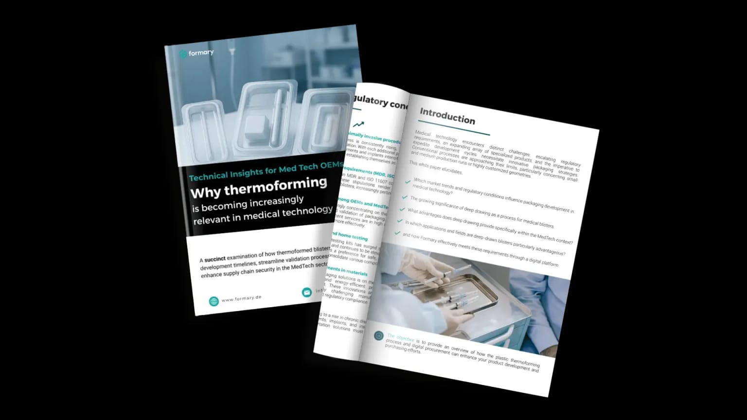 Medical Blister Whitepaper Mockup