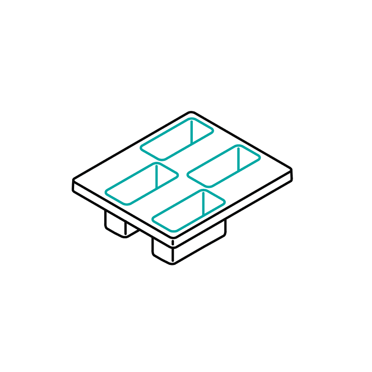 Nesterform von Sterilverpackungen für Medizinprodukte