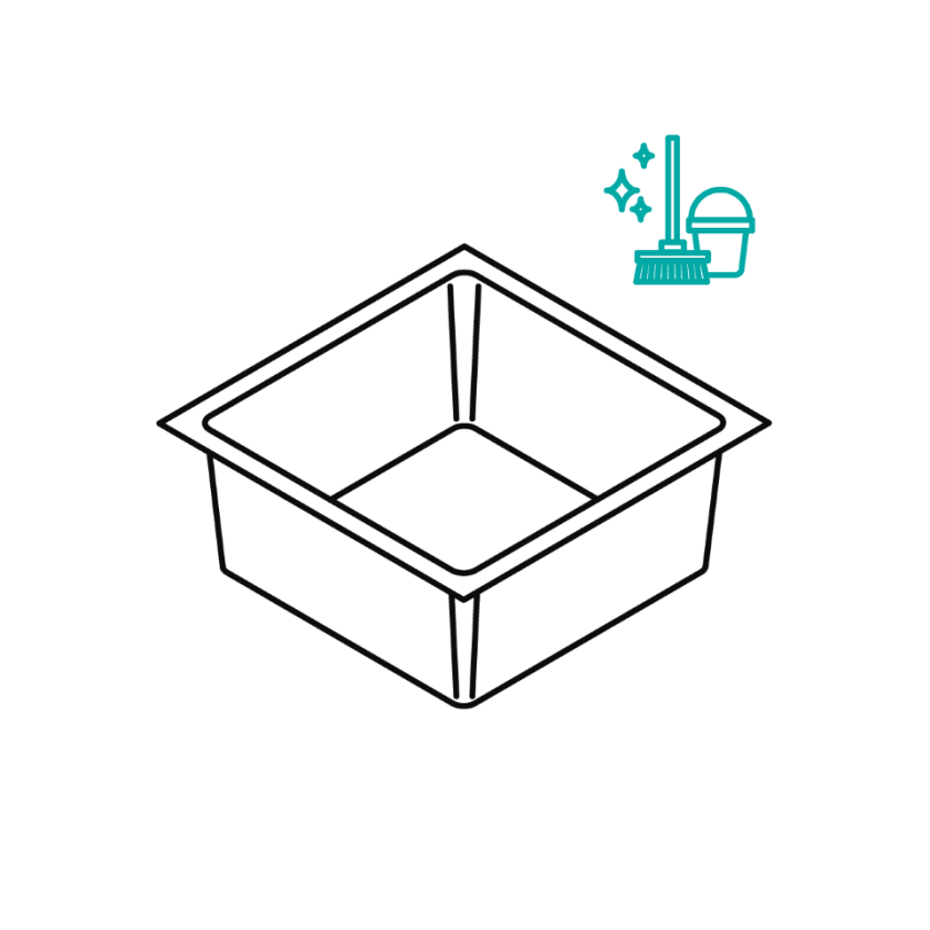 Tiefziehbehältnis für hygienische Anforderungen