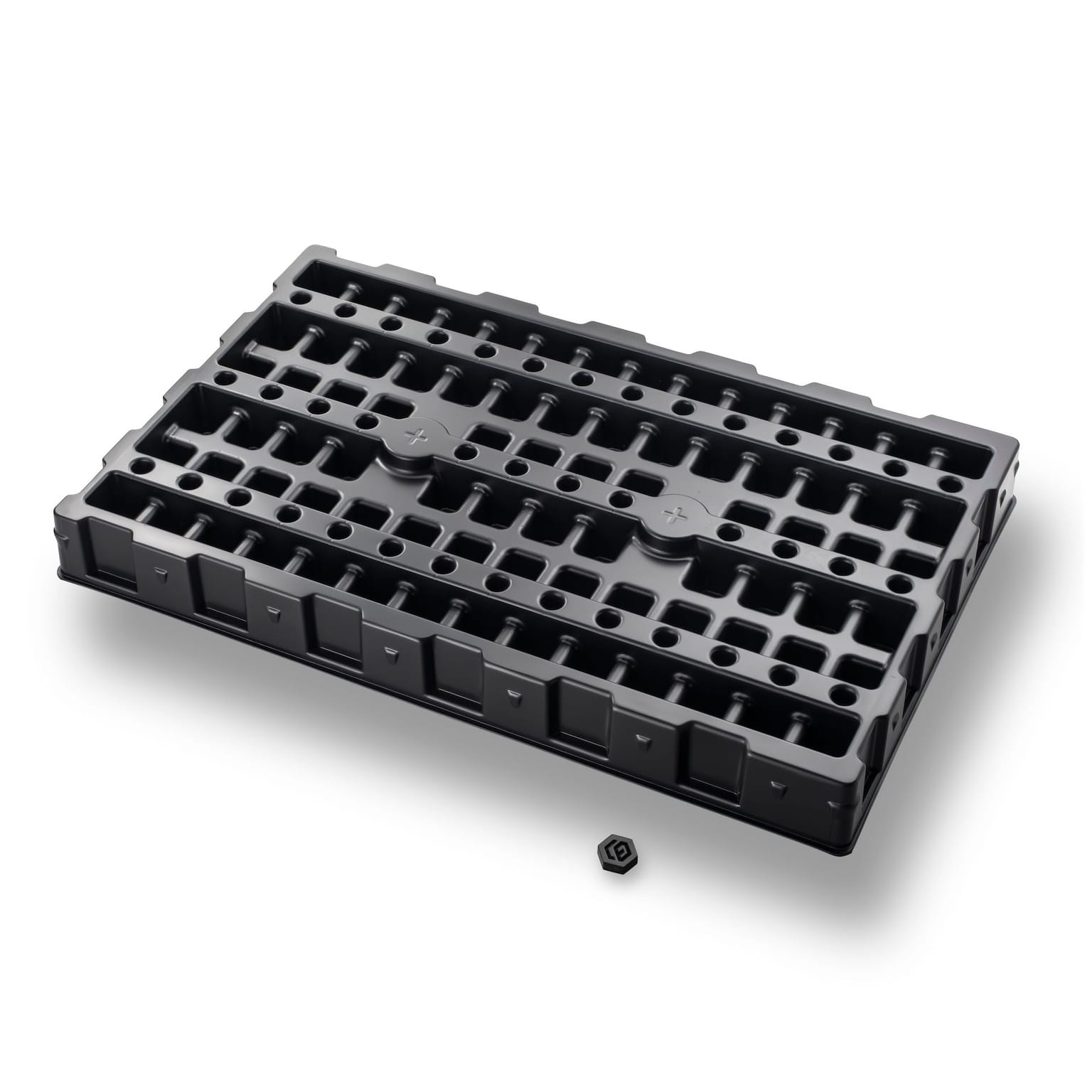 Tiefziehtray in schwarz Tiefziehtray in schwarz